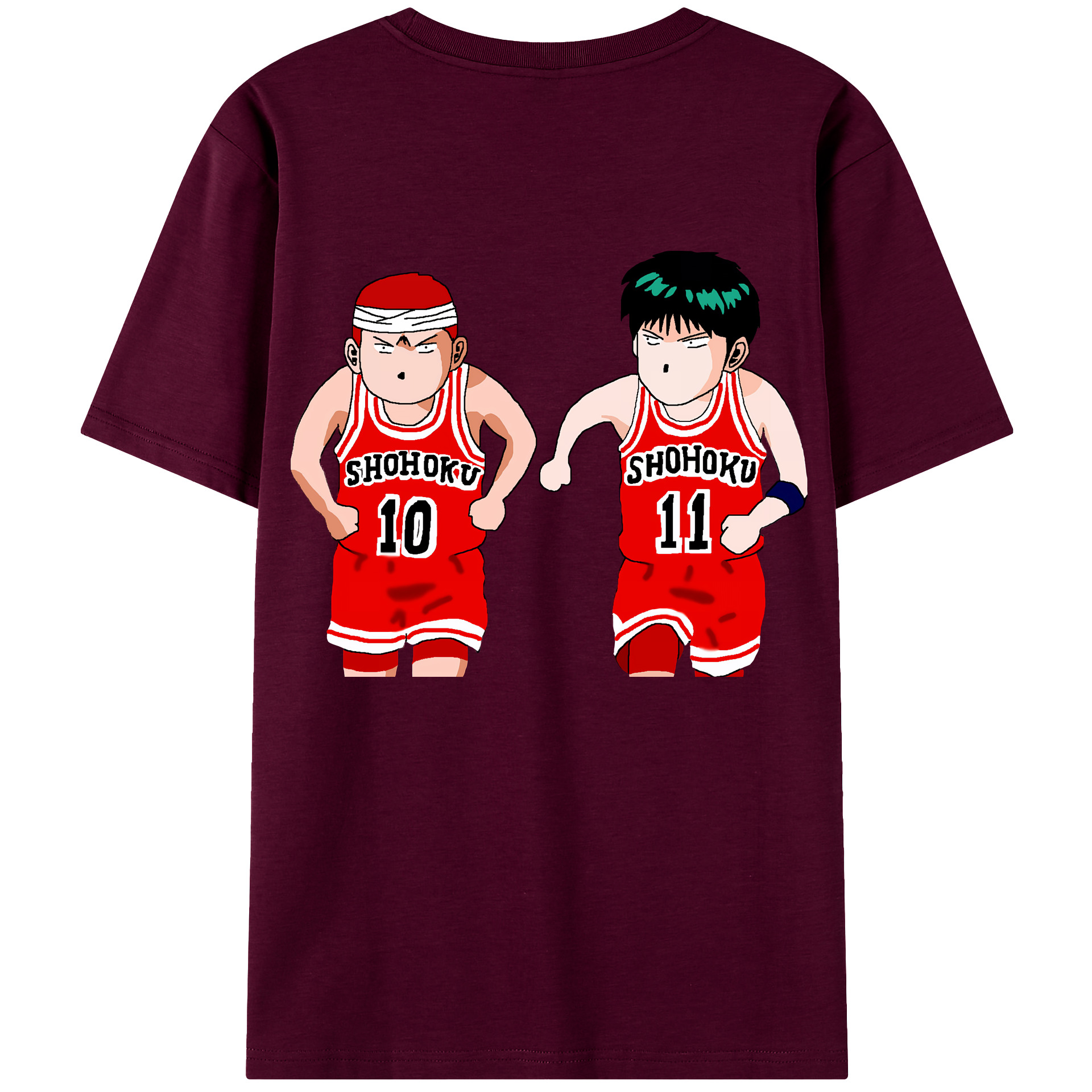 （画像用） SLAM DUNK／スラムダンク レディース半袖Tシャツ(バックプリント)